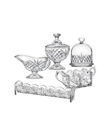 Godinger 28137 Dublin Host & Serve Mixing Bowls - 5 Piece 