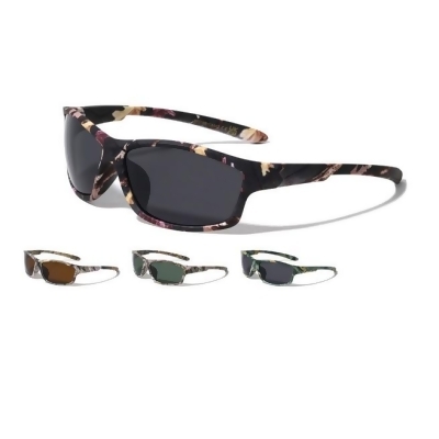 NcSTAR VBP0168 62 mm Camouflage Oval Sport Sunglasses, Camo 