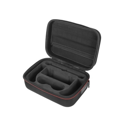 Fresh Fab Finds FFF-GPCT2061 Portable Deluxe Carrying Case for Nintendo Switch Protected Travel Case with Rubberized Handle Shoulder Strap, Black - Unisex 