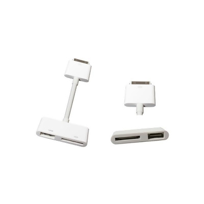 Fresh Fab Finds FFF-GPCT404 Digital AV HDMI to HDTV Cable Adapter for iPad 2&3 iPhone 4, 4S 4GS iPod Touch, White 
