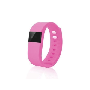 Fresh Fab Finds FFF-Pink-GPCT723 Fitness Activity Tracker Watch with Ip56 Waterproof Bracelet Fitness Band Sleep Monitor Pedometer Sedentary Remind...