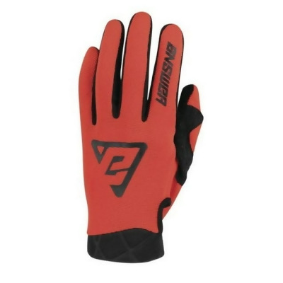 Answer 446596 Peak A22 Youth MX Offroad Gloves, Red & Black - Medium 
