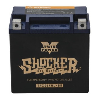 TwinPower 781232 YTX-14L Shocker Gel Battery 