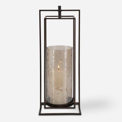 Uttermost 18106 19 x 7 x 6 in. Wenman Bronze Candleholder 
