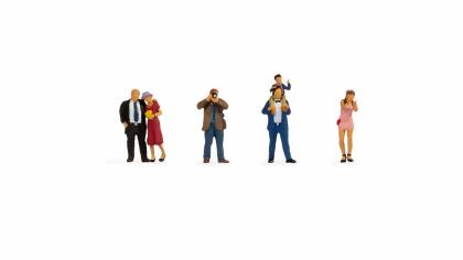 Noch NOC15864 HO Scale Wedding Guests Figures 