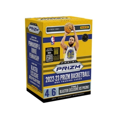 RDB Holdings & Consulting CTBL-038375 2022-2023 Panini Prizm NBA Basketball Blaster Box - 4 Cards per Pack - Pack of 6 