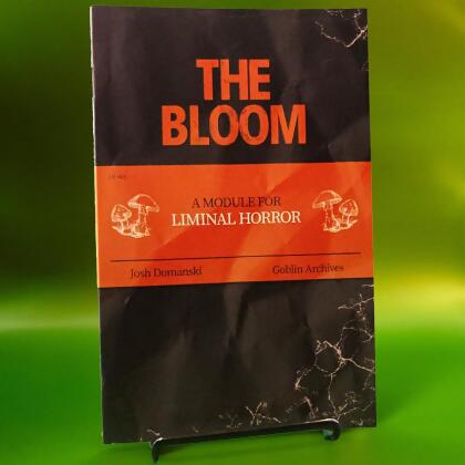 Space Penguin Ink SDJLH0010 Liminal Horror Adventure the Bloom Role Playing Game