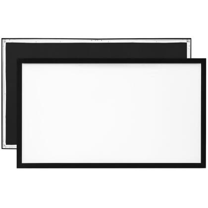 Vevor TYPM155YC16-9LHJKV0 155 in. Projector Screen Fixed Frame 16-9 4K HD Movie Screen Wall Mounted for Movie Theater Home