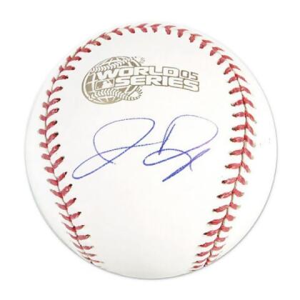 Schwartz Sports Memorabilia DYEBSB100 MLB Jermaine Dye Signed 2005 World Series Baseball 