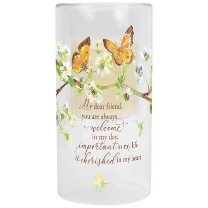 Dicksons GCH-08-21 Candleholder My Dear Friend 8in 