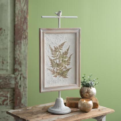 CTW Home Collection 440381 Pressed Botanical Fern on Stand 