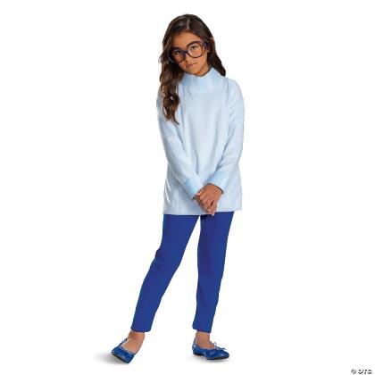 Disguise DG166189L Girls Classic Disney & Pixar Inside Out 2 Blue Sadness Costume - Small 4-6