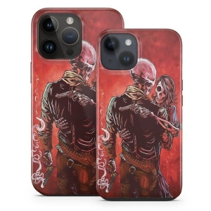 Decal Girl Aip15tc-lovetrustrevolver Apple iPhone 15 Tough Case - Love, Trust & A Revolver - All