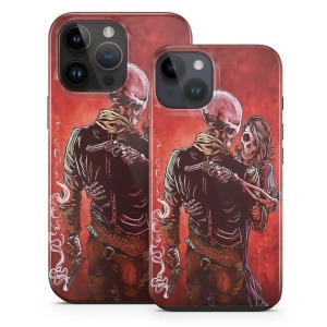 Decal Girl Aip14tc-lovetrustrevolver Apple iPhone 14 Tough Case - Love, Trust & A Revolver - All