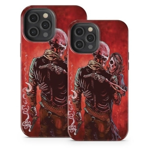 Decal Girl Aip12tc-lovetrustrevolver Apple iPhone 12 Tough Case - Love, Trust & A Revolver - All
