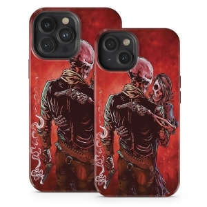 Decal Girl Aip13tc-lovetrustrevolver Apple iPhone 13 Tough Case - Love, Trust & A Revolver - All