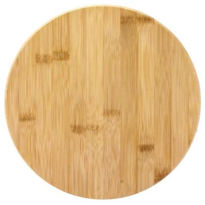 Totally Bamboo 6039574 1 x 10.25 in. TB Home Brown Acacia Wood Lazy Susan - Pack of 6 