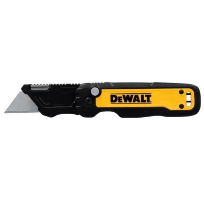 Dewalt 2037244 Press & Flip Compact Utility Knife, Black & Yellow 