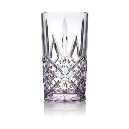Godinger 64966 Dublin Acrylic Highball Glass - Lavender 