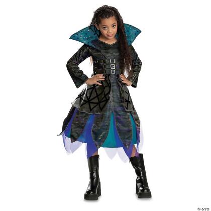 Disguise DG166139L Girls Deluxe Disneys Descendants 4 the Rise of Red Uliana Costume - Small 4-6