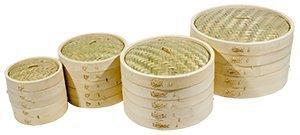 Town Food Service 34206 6 in. Bamboo Steamer Set 