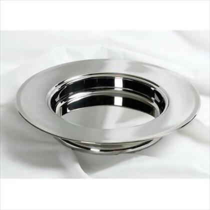 B & H Publishing Group 435481 Commun Silvertone Bread Plate Stacking Stainless 
