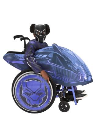 Morris Costumes JWC1511 Adaptive Black Panther Wheelchair Costume Accessory for Kids