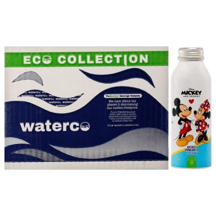 Disney Water I0144910 12 x 12 oz Disney Mickey & Minnie Mouse Aluminum Water Bottle 