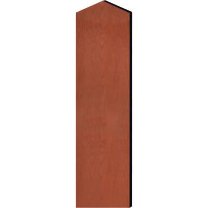 Salsbury Industries B2177375 22244 Double End Side Panel for 18 in. Extra Wide Designer Wood Locker with Sloping Hood - Cherry 