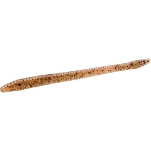 Zoom Bait 004-13 4.75 in. Salt Finesse Worm in Pumpkin - Pack of 20 - All