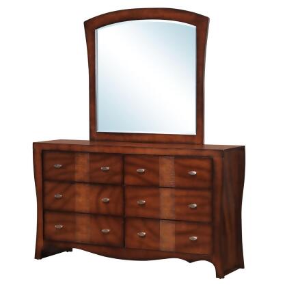 Picket House Furnishings Jansen Dresser & Mirror Set 
