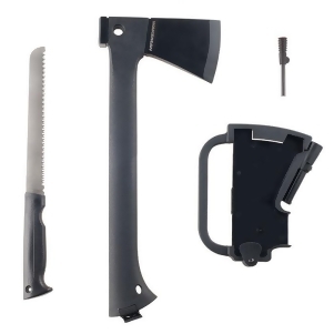 Wakeman 75-Cmp1004 Multi-Function Camping Axe with Saw & Firestarter - All