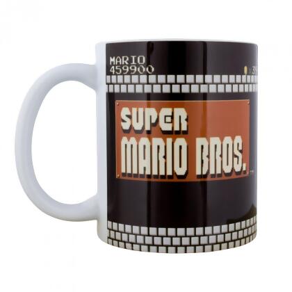 Super Mario Bros 884466 Bros World 8-4 11 oz Ceramic Mug 