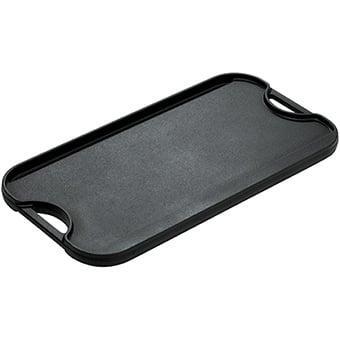 Lodge 448316 10.44 in. Cast Iron Reversible Griddle 