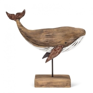 Mdr Trading Inc. Ab-27-shoreline-030_q01 Medium Whale On Stand Figurine - All