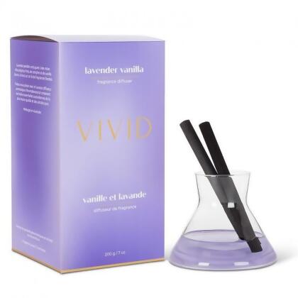 MDR Trading Inc. AB-16-ASV-REED-LV_Q01 Lavender Vanilla Modern Diffuser 