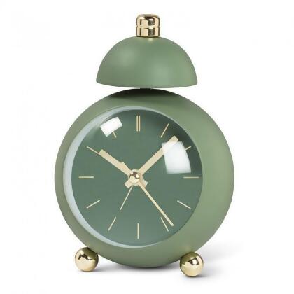 MDR Trading Inc. AB-27-TIKTOK-027-GRN Green With Bell Ball Alarm Clock 
