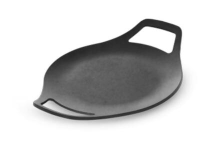 Hawkins CIT24 24 cm Futura Cast Iron Griddle Tava - Black - Black 