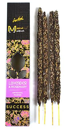 AzureGreen ISBLR Lavender & Rosemary Success Manifest Incense Stick - Pack of 4 