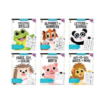 Creative Teaching Press CTP8838 I Can Do It PreK Skills Work Book Set 