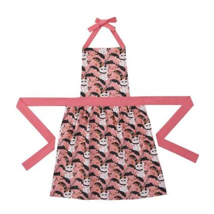 Peking Handicraft 02TAC47C 28 x 34 in. Lucky Cat Digital Print Apron, Multi Color - Pack of 2 