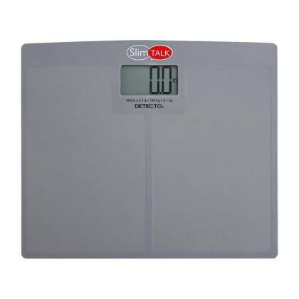 Detecto SlimTalk Healthcare Talking Scale Plastic 