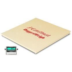 Detecto EH-544-185 4 x 4 ft. 5000 lbs 185 Indicator Electronic Echelon EH Floor Scale 