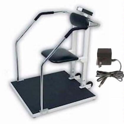 Detecto 6868-AC 32 x 34 in. 1000 x 0.2 lbs Platform Seat with AC Adaptor Digital Bariatric Scale 