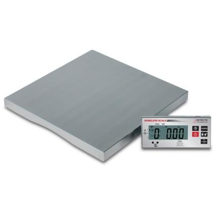 Detecto Detecto-PZ60W Stainless Steel Scale with Wireless Display & Touchless Tare 