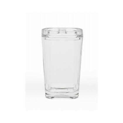 Moda At Home Enterprises 130078 Clear Toothbrush Holder 