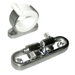Taco Metals F16-2810-1 Taco Stainless Steel Adjustable Reel Hanger Kit with Rod Tip Holder - Adjusts from 1.875" - 3.875" - All