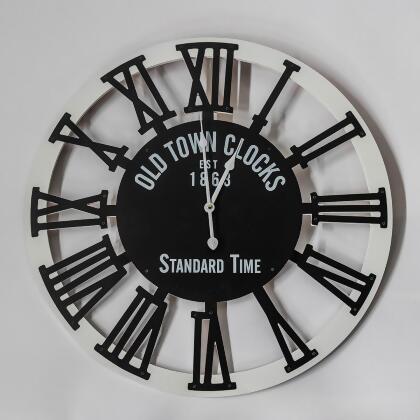 MDR Trading Inc. FP-MIN-343 Old Town Clocks Standard Time With Roman Numerals Wall Clock 