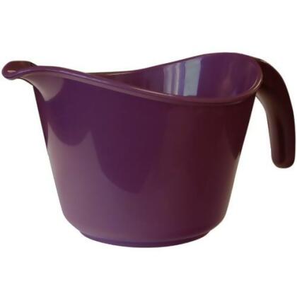 Reston Lloyd Melamine Batter Bowl with Pour Spout and Detachable Handle - Plum 
