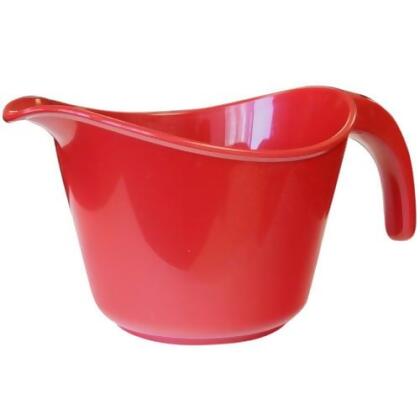 Reston Lloyd Melamine Batter Bowl with Pour Spout and Detachable Handle - Red 